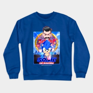 Sanic Blue Blur Crewneck Sweatshirt